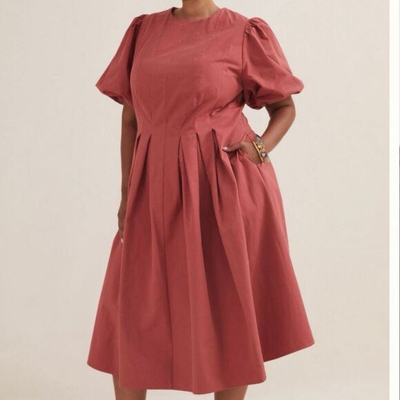 Anthropologie Dresses & Skirts - Anthropologie Akemi + Kin Corset Seamed Midi Dress 20W